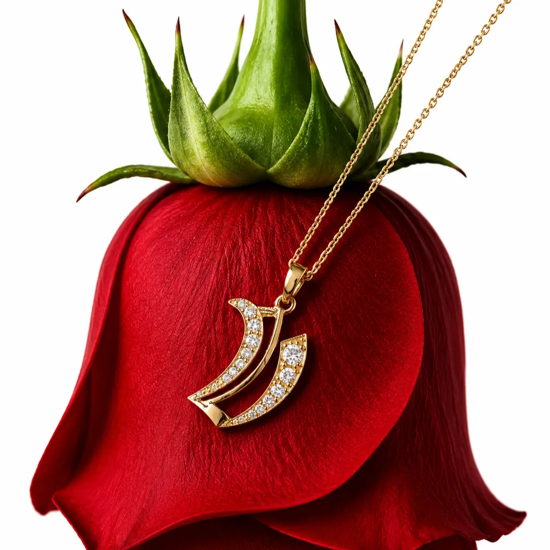 Roman Initial Necklace Mozaati