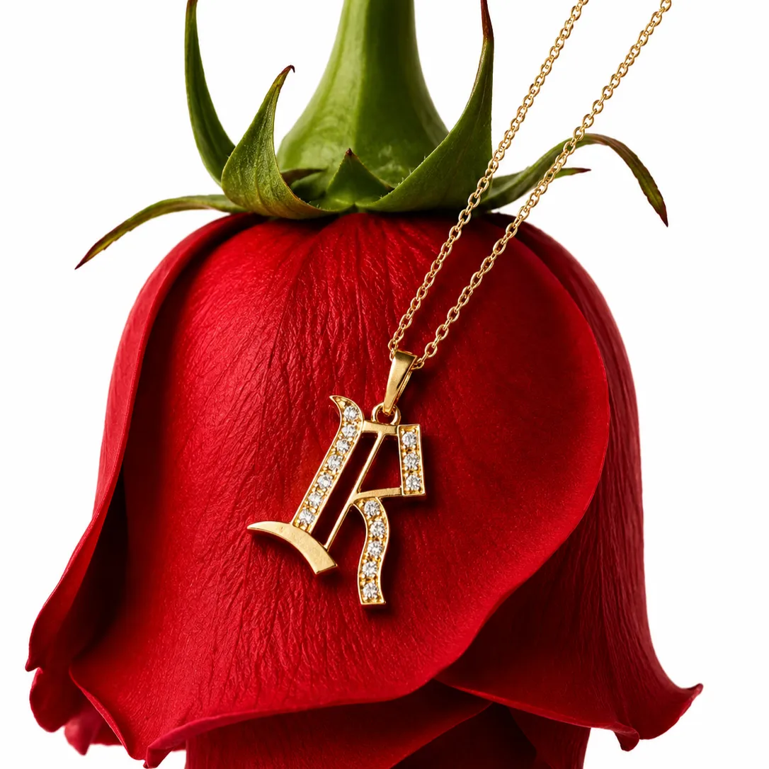 Roman Initial Necklace Mozaati