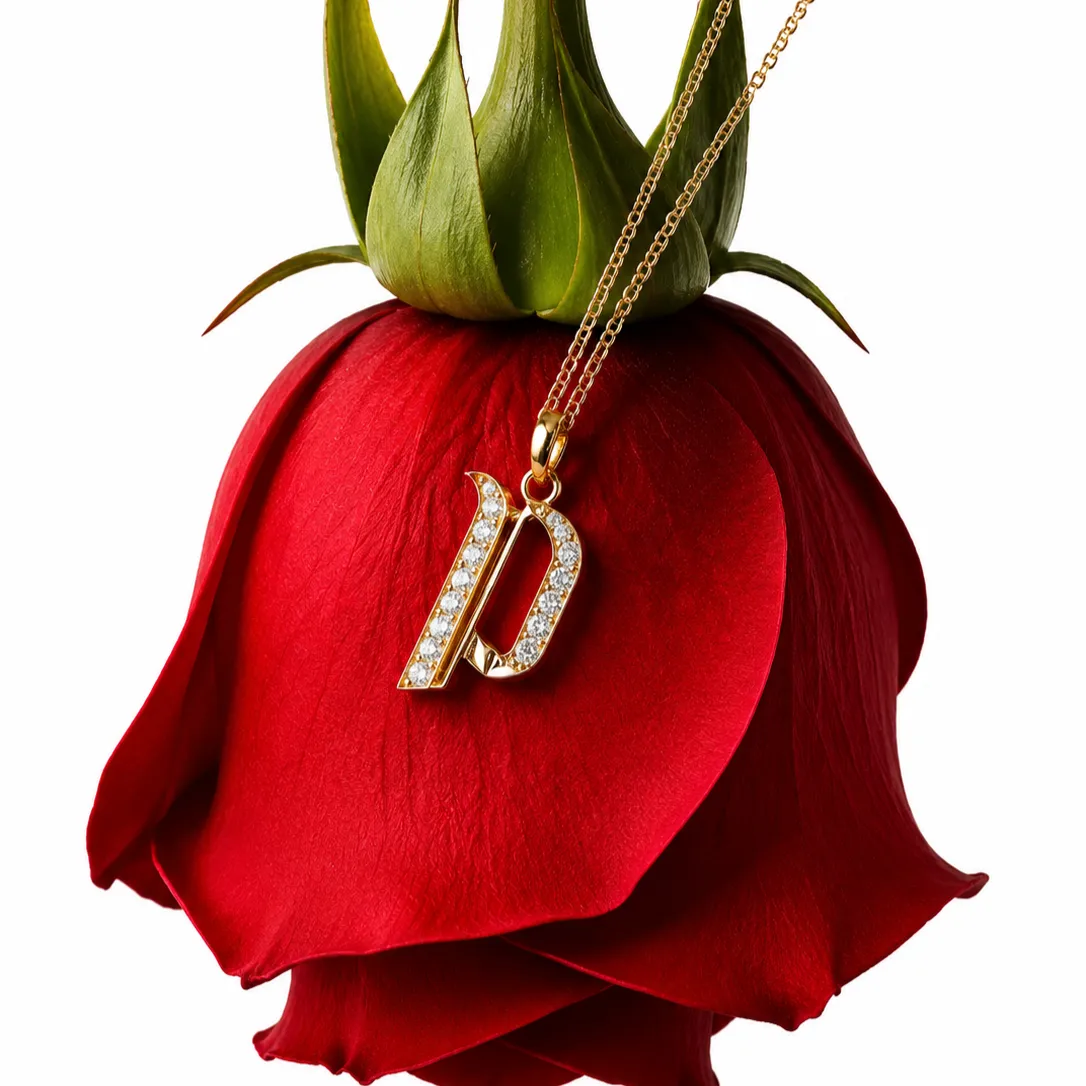 Roman Initial Necklace Mozaati
