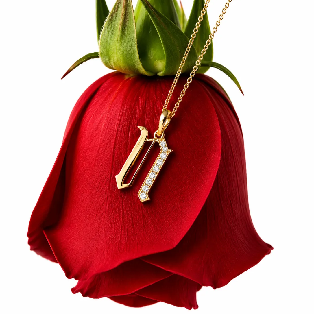 Roman Initial Necklace Mozaati