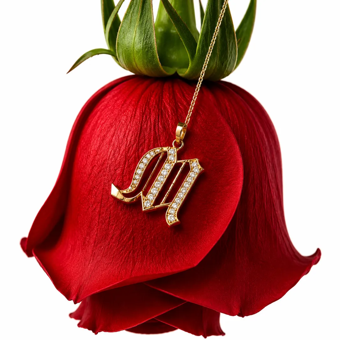 Roman Initial Necklace Mozaati