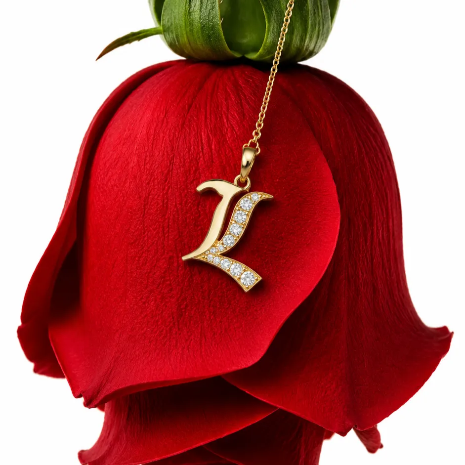 Roman Initial Necklace Mozaati