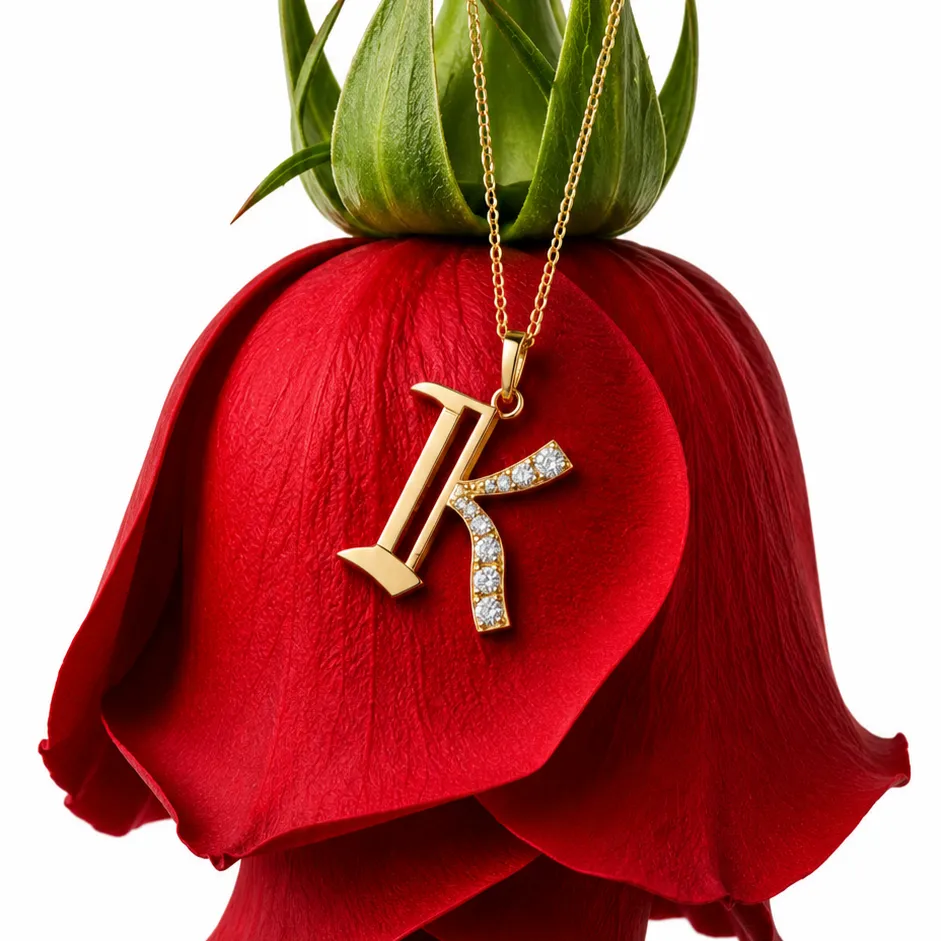 Roman Initial Necklace Mozaati