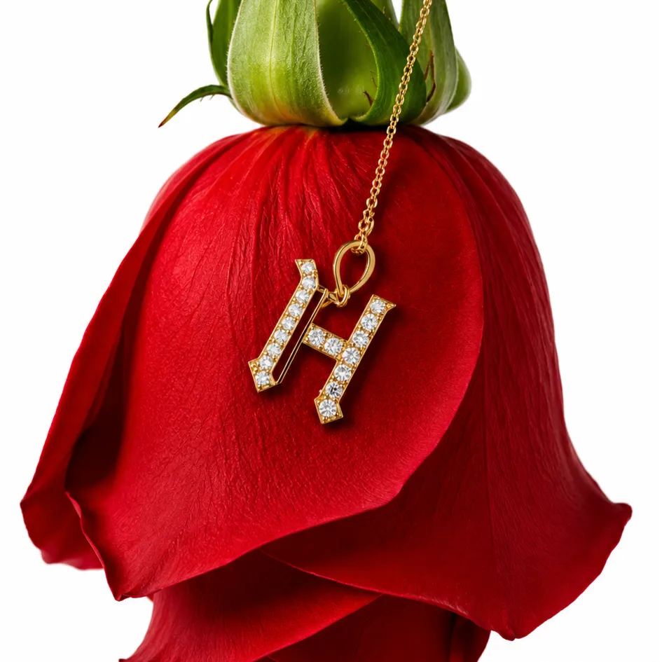 Roman Initial Necklace Mozaati