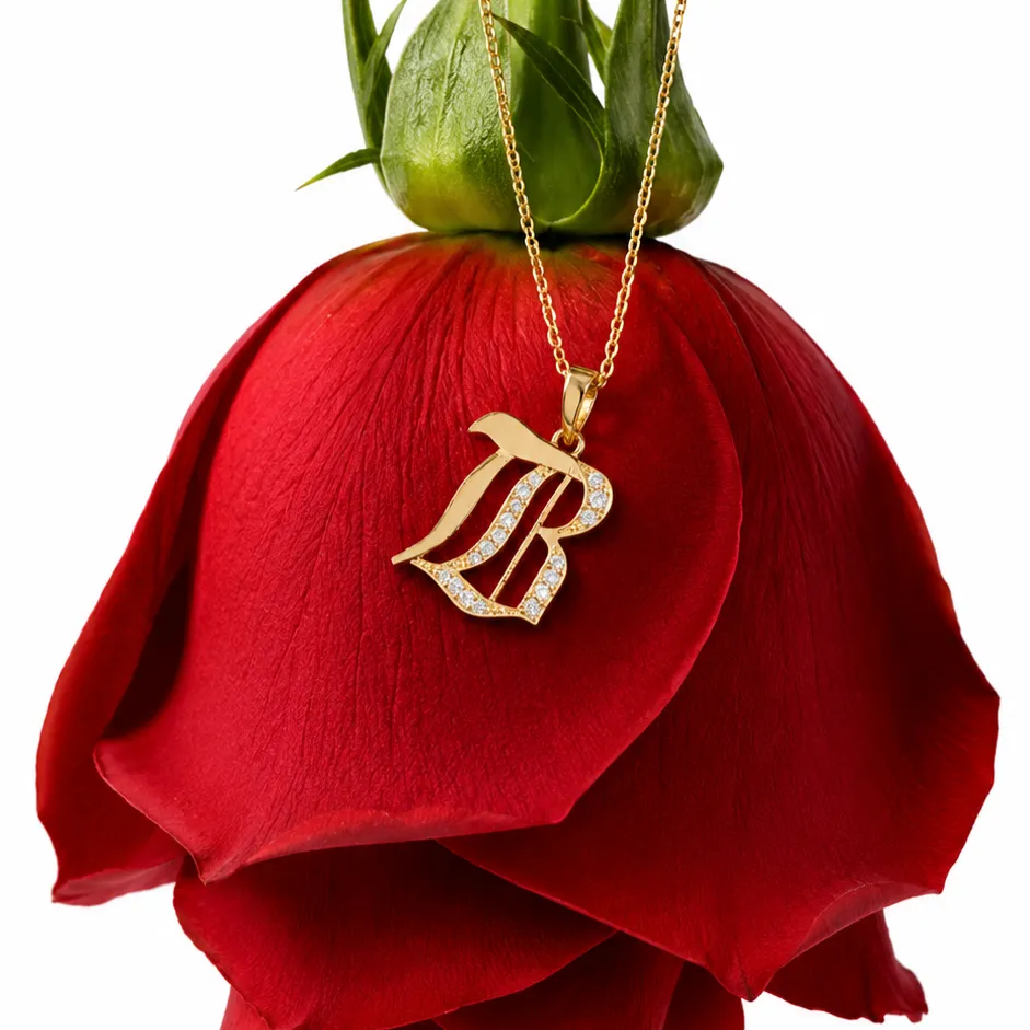 Roman Initial Necklace Mozaati