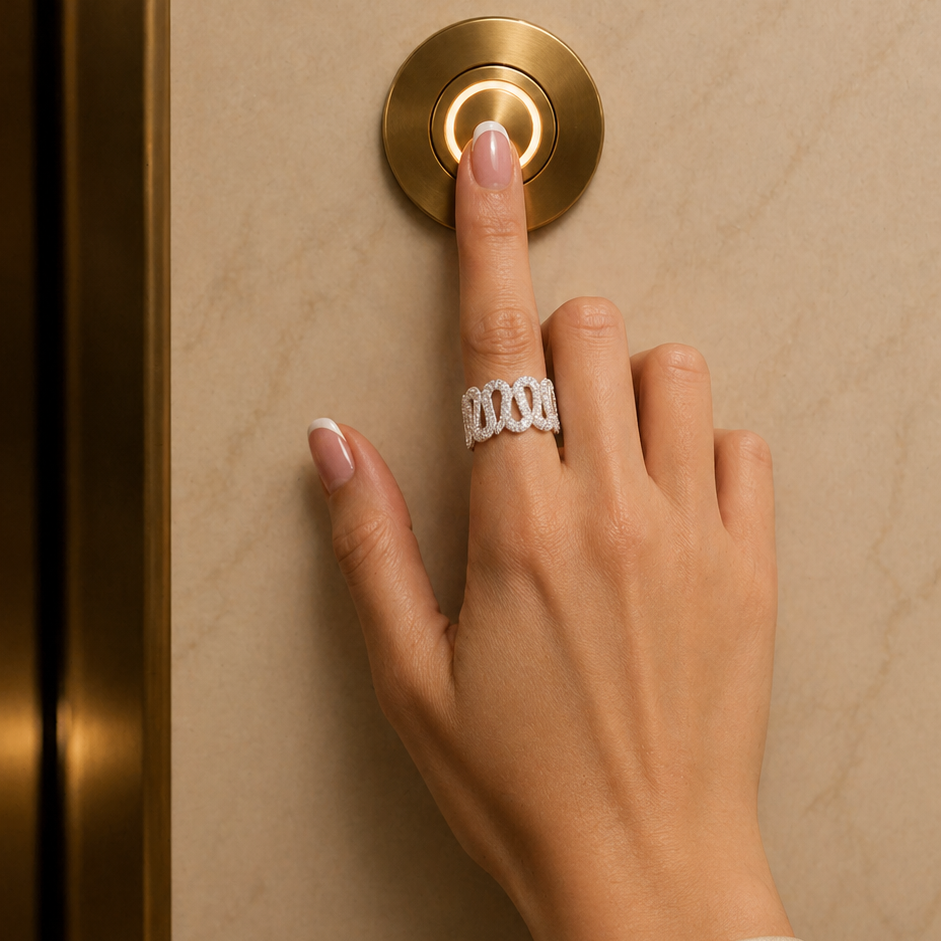 Wiggle Ring Mozaati