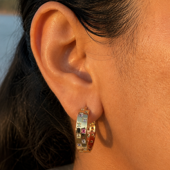 Checkered Hoops Mozaati