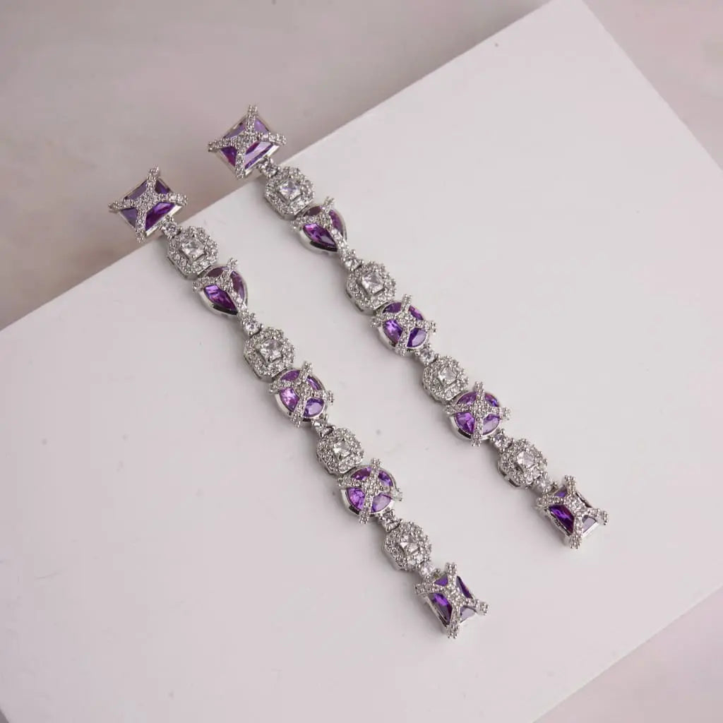 Cross Over Earrings Mozaati