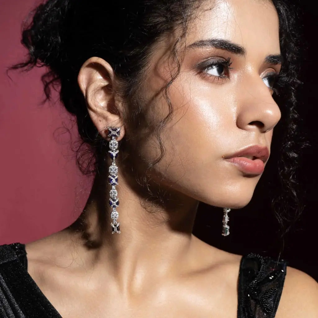 Cross Over Earrings Mozaati