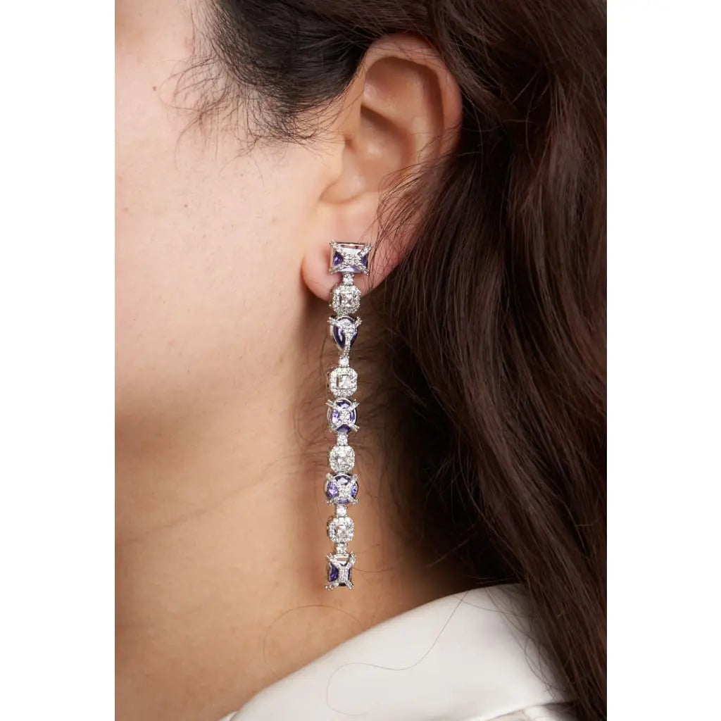 Cross Over Earrings Mozaati