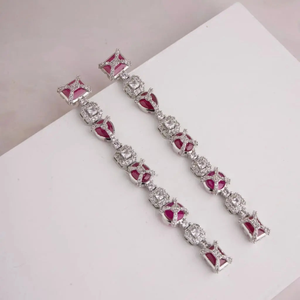 Cross Over Earrings Mozaati