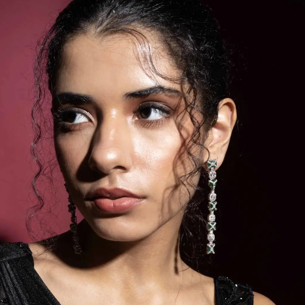 Cross Over Earrings Mozaati