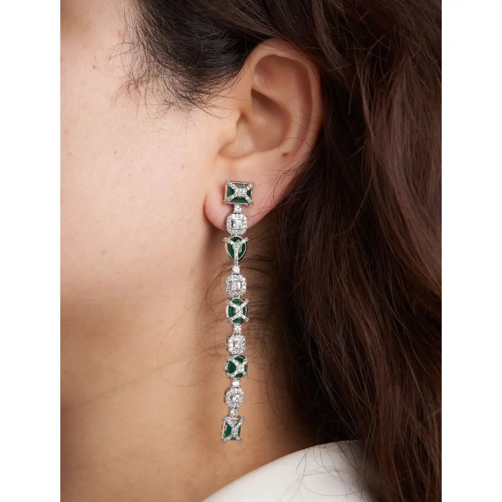 Cross Over Earrings Mozaati