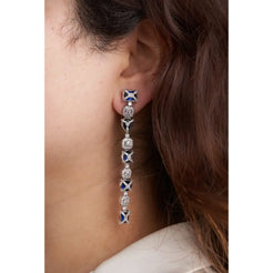 Cross Over Earrings Mozaati