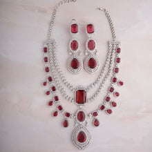 Load image into Gallery viewer, Arpi Necklace Set - Red
