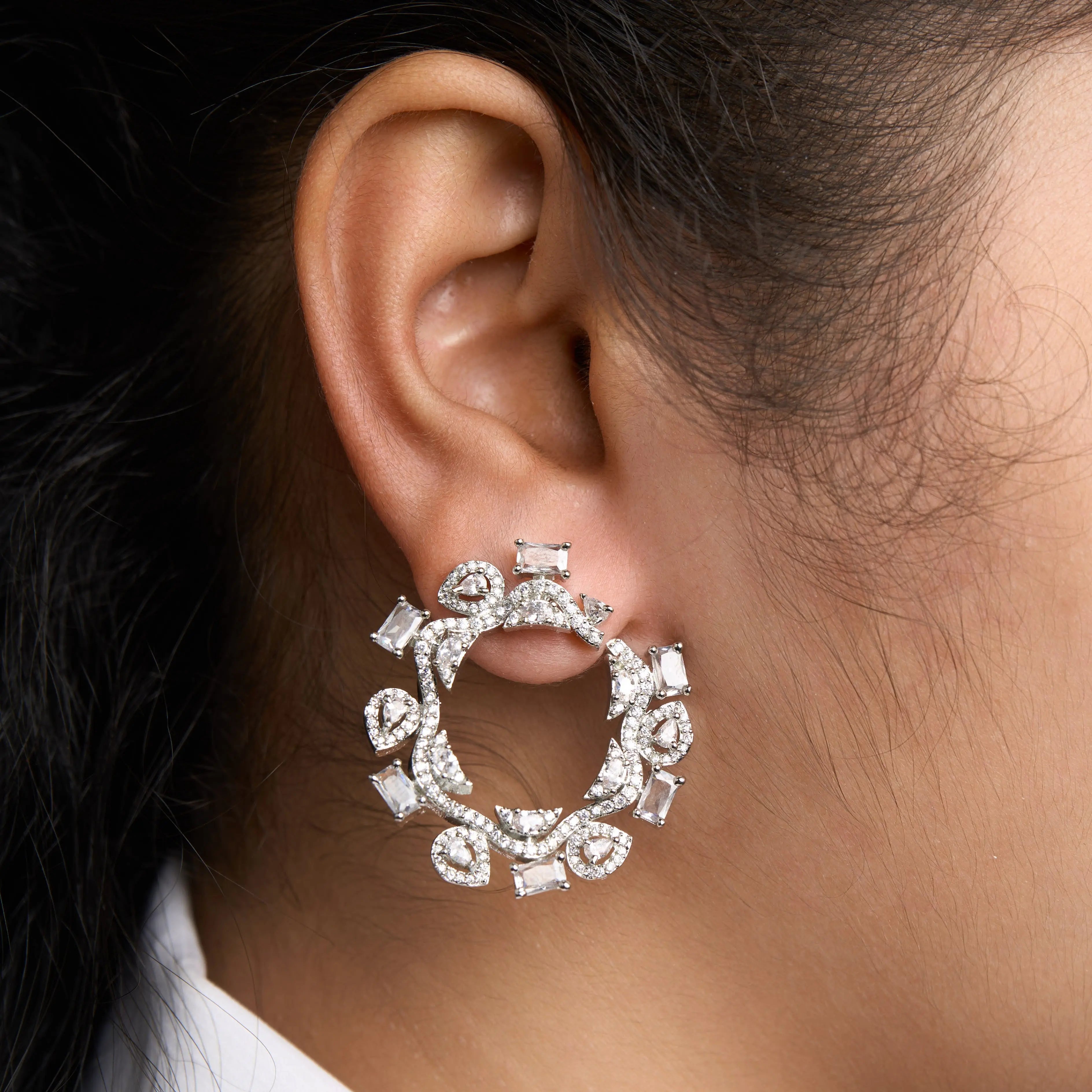 Hazel Wave Earrings Mozaati