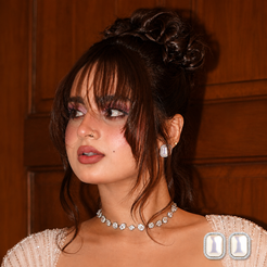Rec Pearl Earrings Mozaati