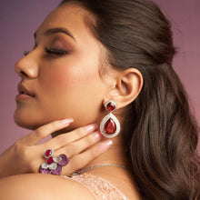 Load image into Gallery viewer, Nyra Earrings - Red
