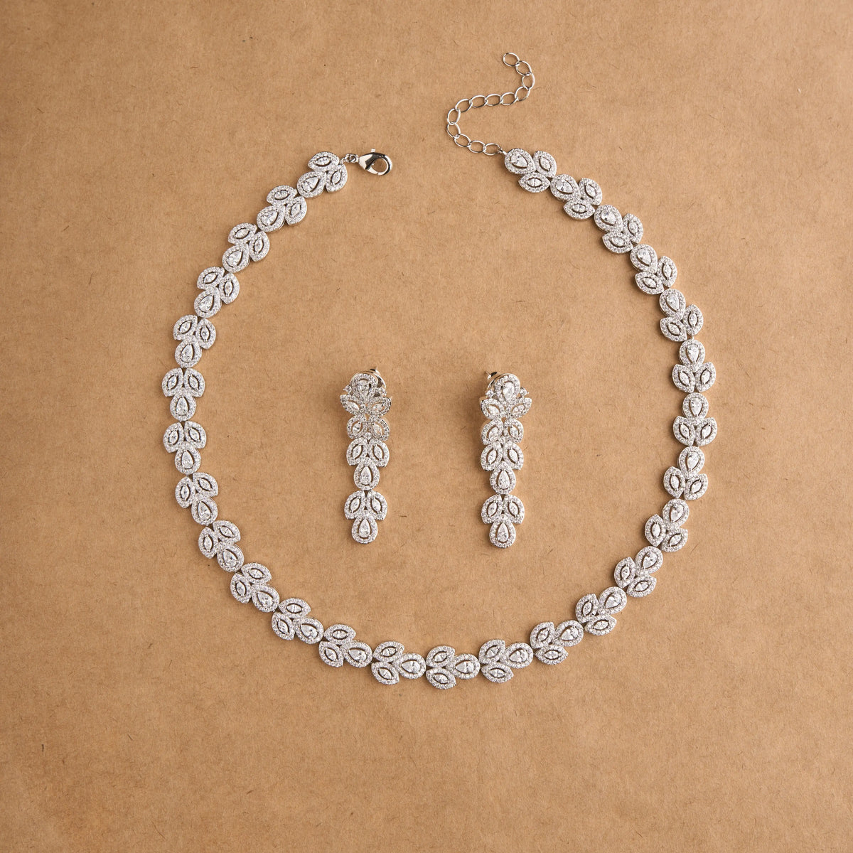 Leaf Necklace Set Mozaati