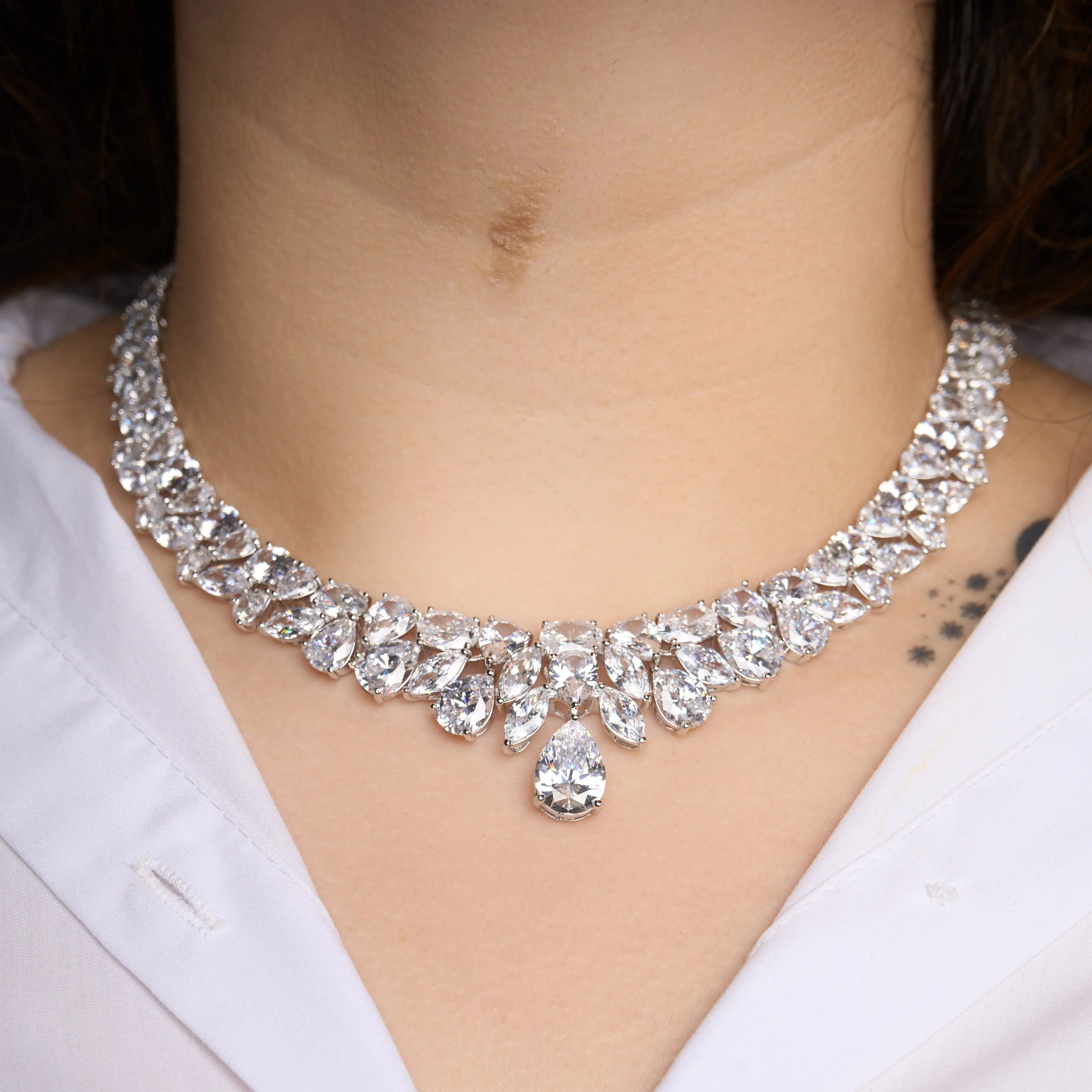 Lunette Necklace Set Mozaati