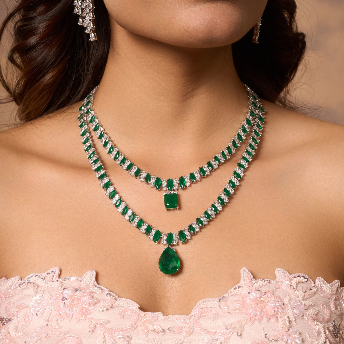 Nuresa Necklace Set Mozaati