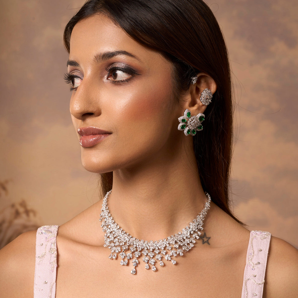 Aarkin Necklace Set Mozaati