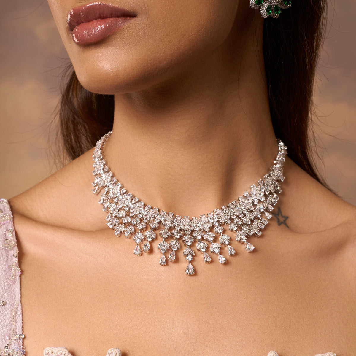 Aarkin Necklace Set Mozaati