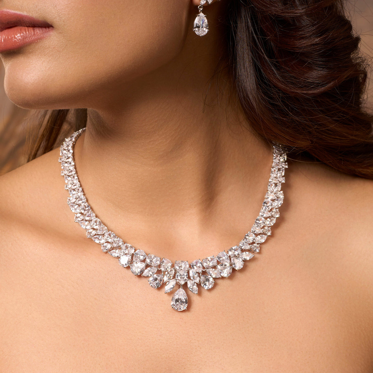 Lunette Necklace Set Mozaati
