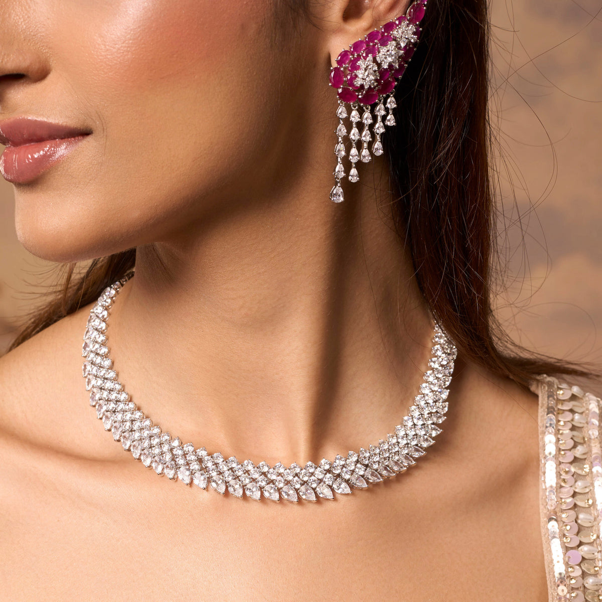 Tiyara Necklace Set Mozaati