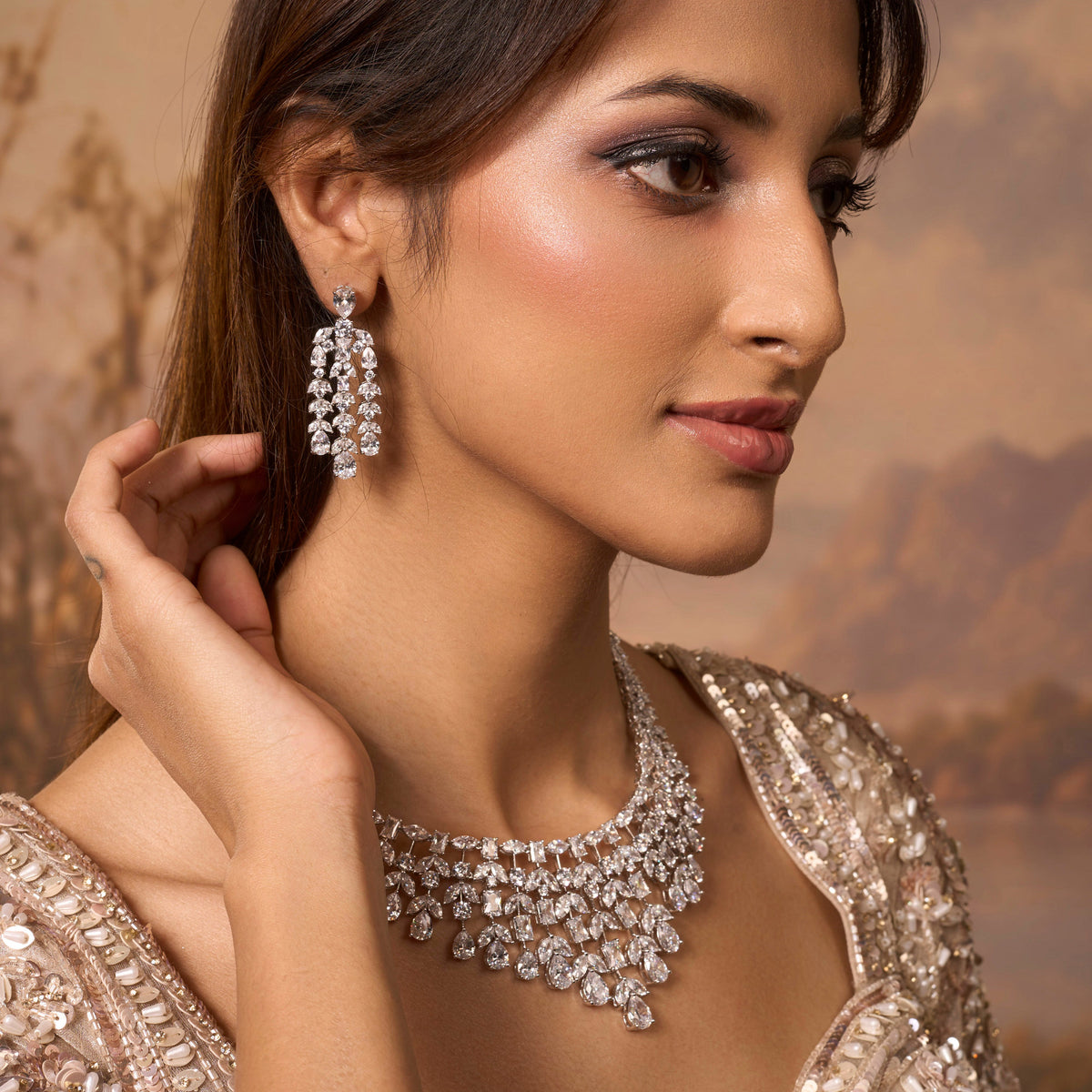Agnes Necklace Set Mozaati