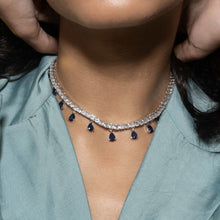 Load image into Gallery viewer, Laura Choker - Blue
