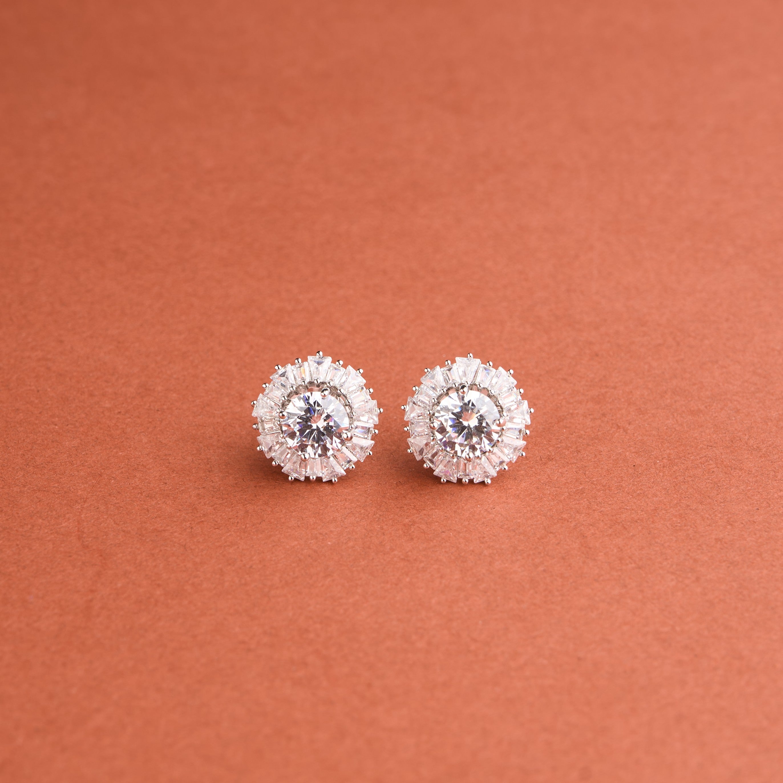 Baguette Jacket Earrings Mozaati