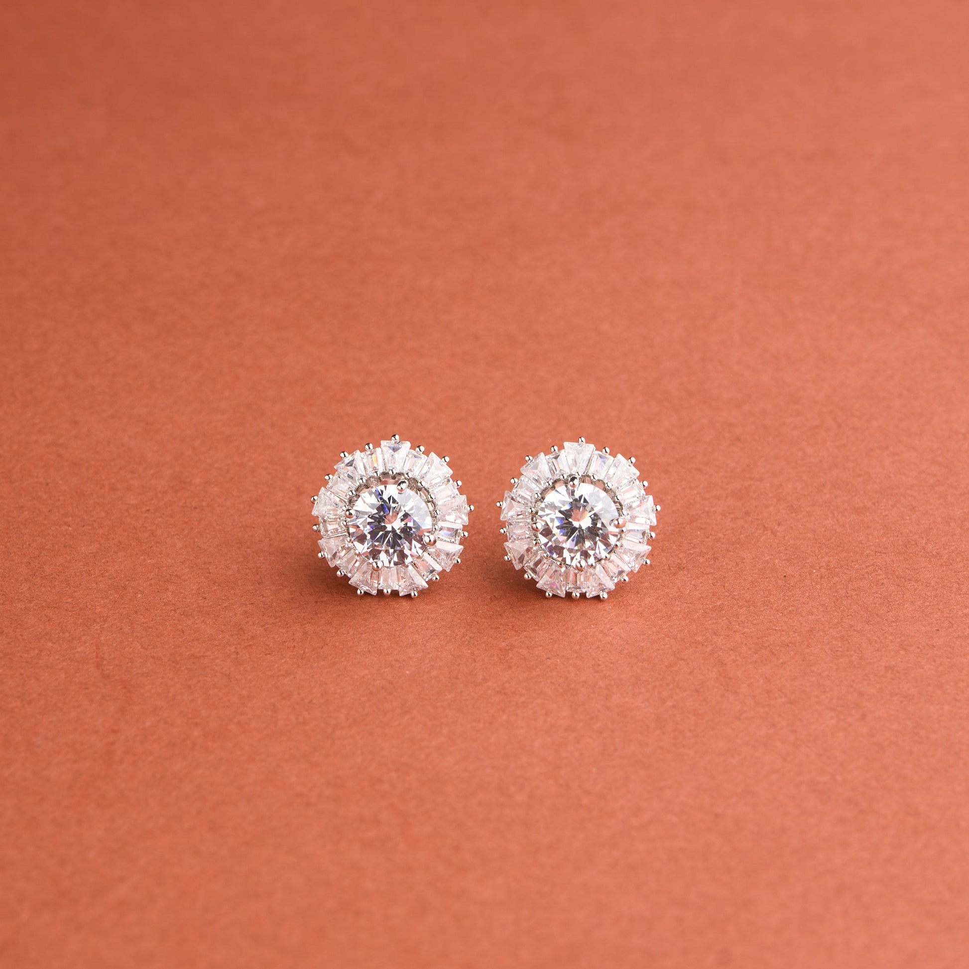 Baguette Jacket Earrings Mozaati