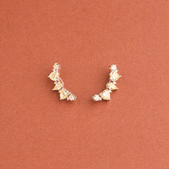 Heart Climber Earrings Mozaati