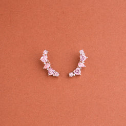 Heart Climber Earrings Mozaati
