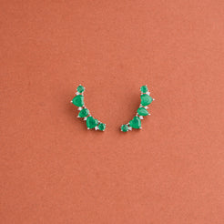 Heart Climber Earrings Mozaati