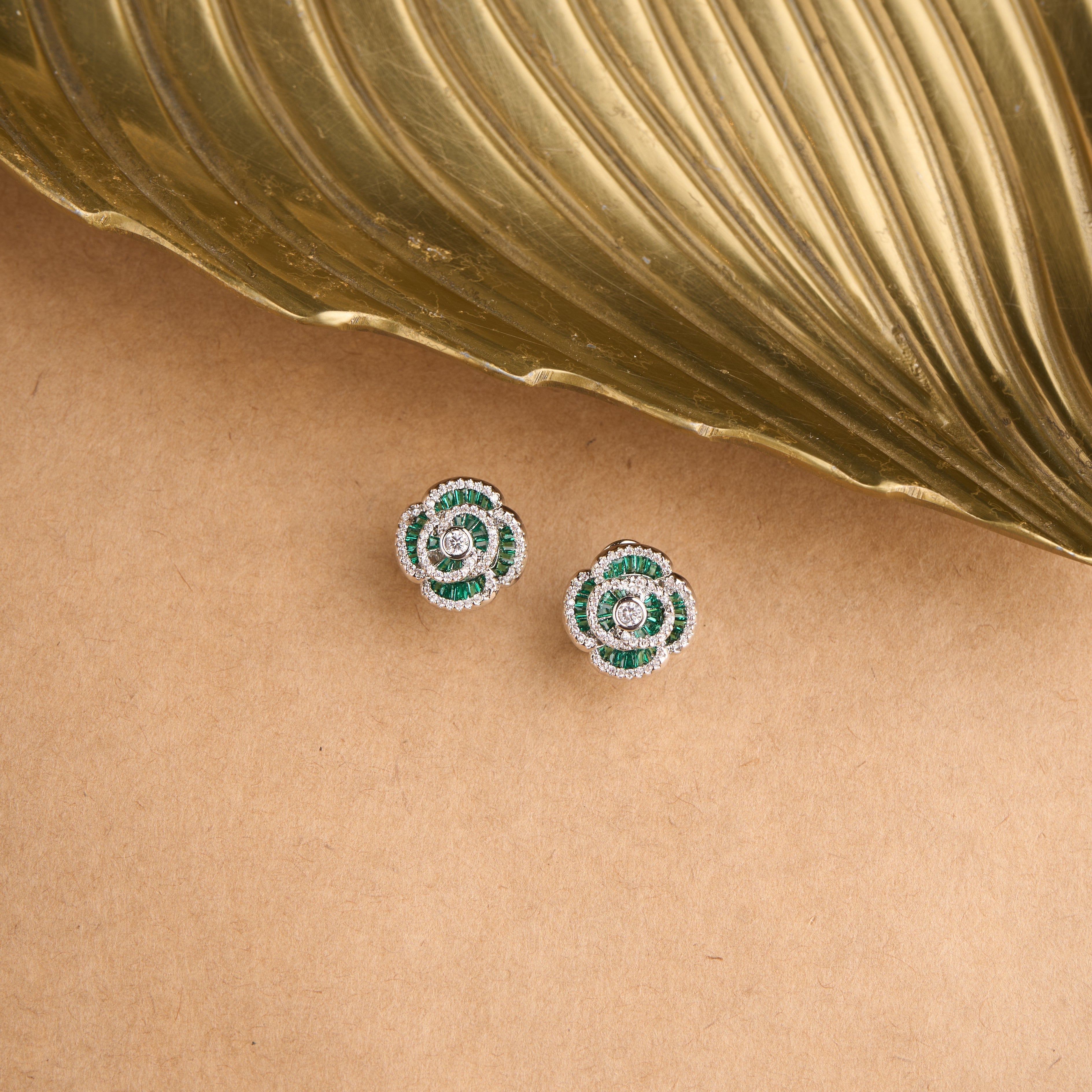 Dainty Rose Earrings Mozaati