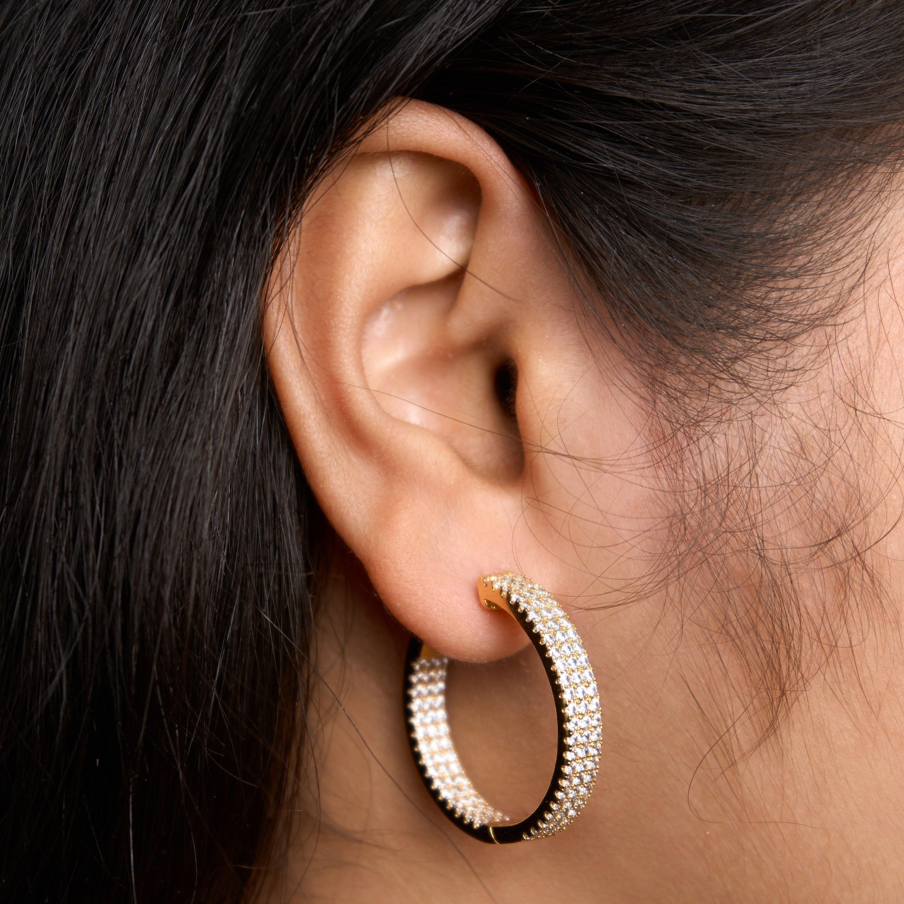 Nihal Hoops Earrings Mozaati