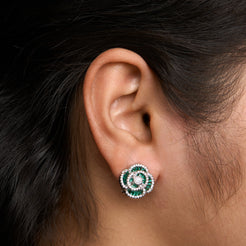 Dainty Rose Earrings Mozaati