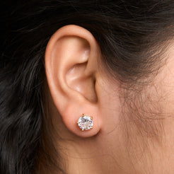 10mm Solitaire Studs Earrings Mozaati