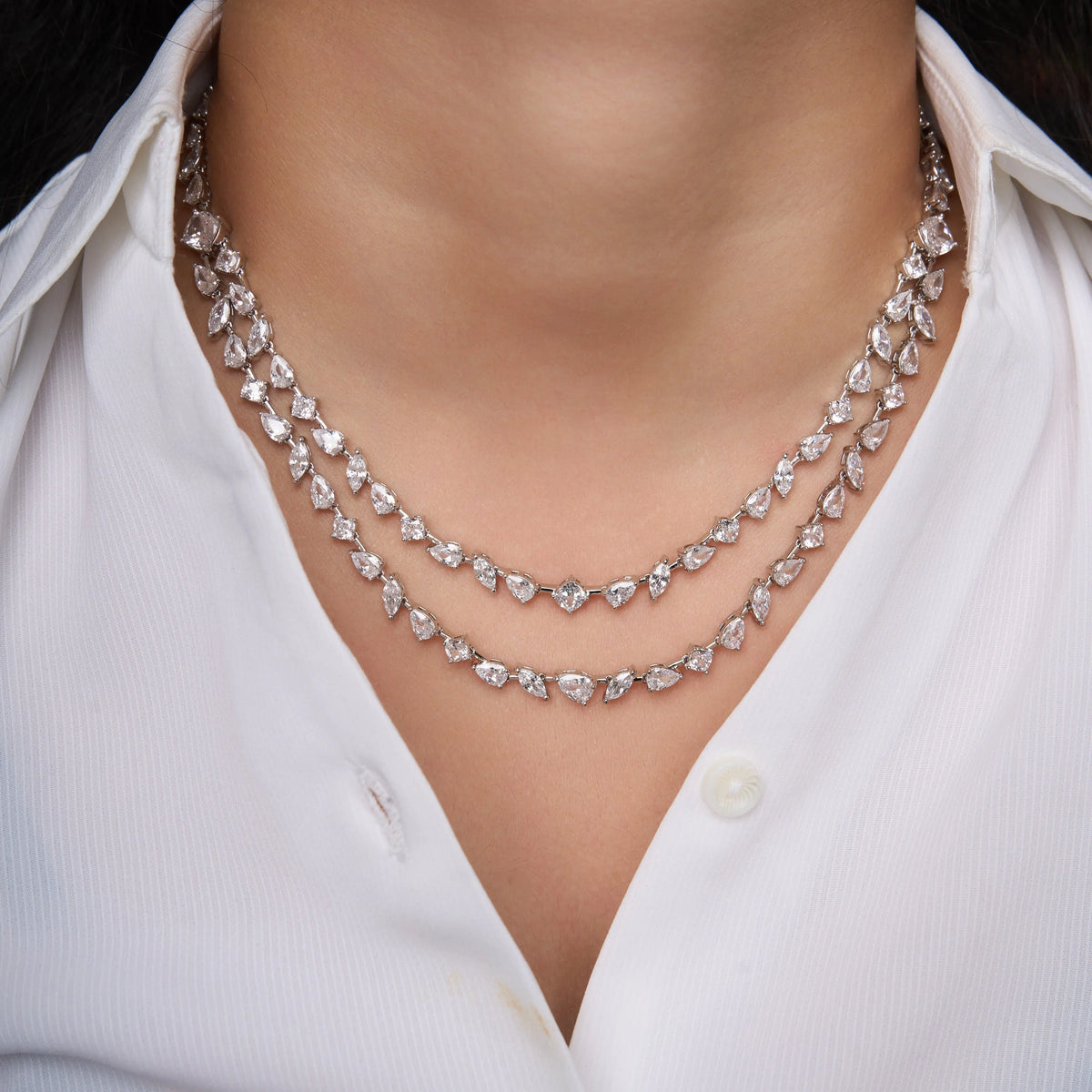 Melange Necklace Set Mozaati