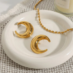 Moon Earrings Mozaati