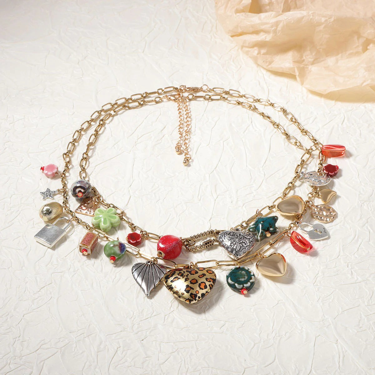Poppy Necklace Set Mozaati