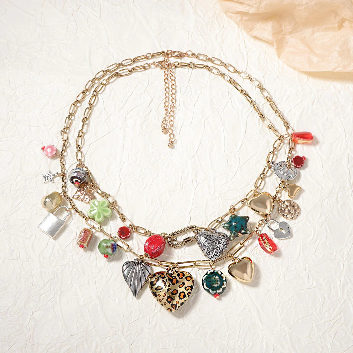 Poppy Necklace Set Mozaati