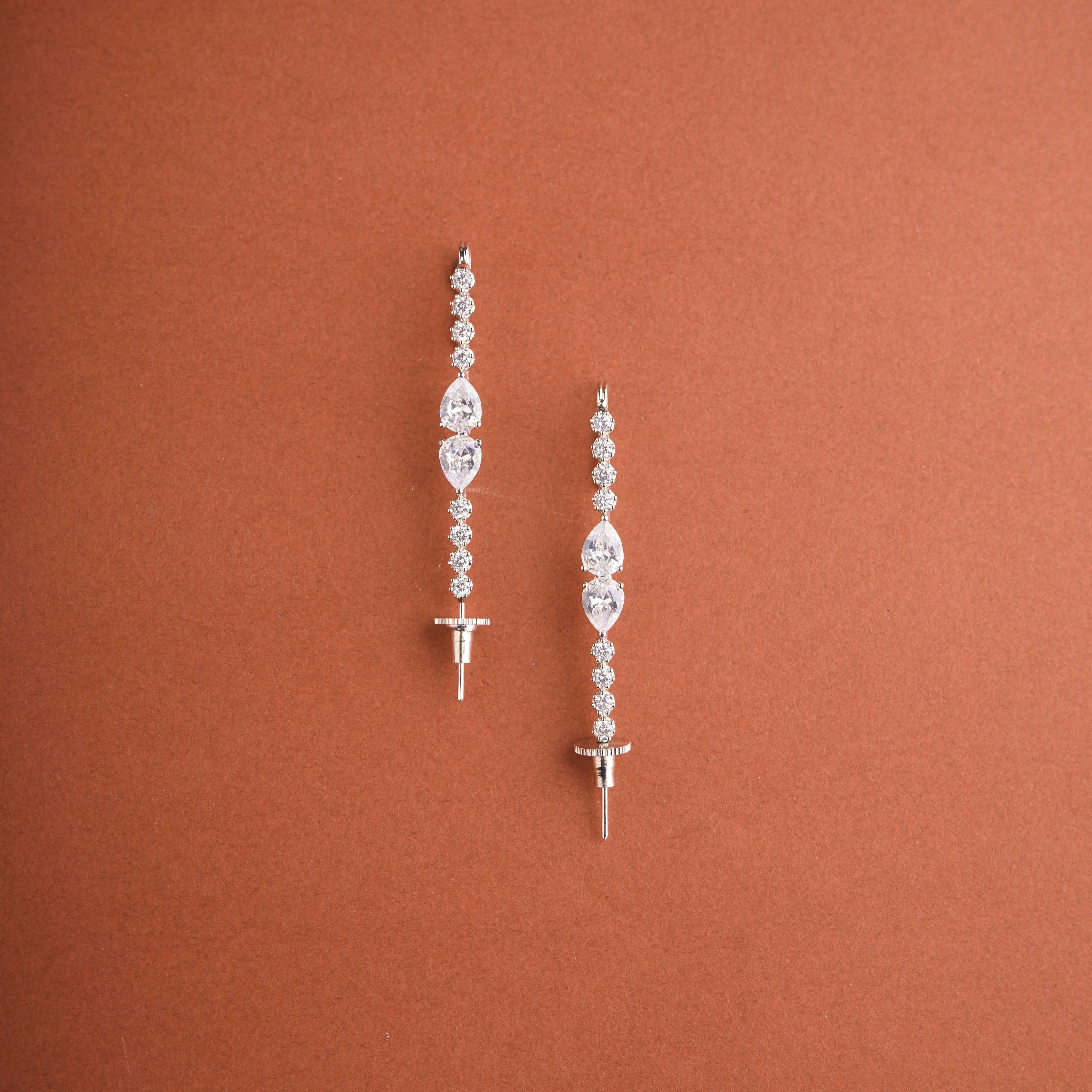 Pear Pin Earrings Mozaati