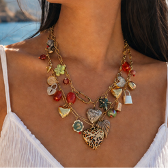 Poppy Necklace Set Mozaati