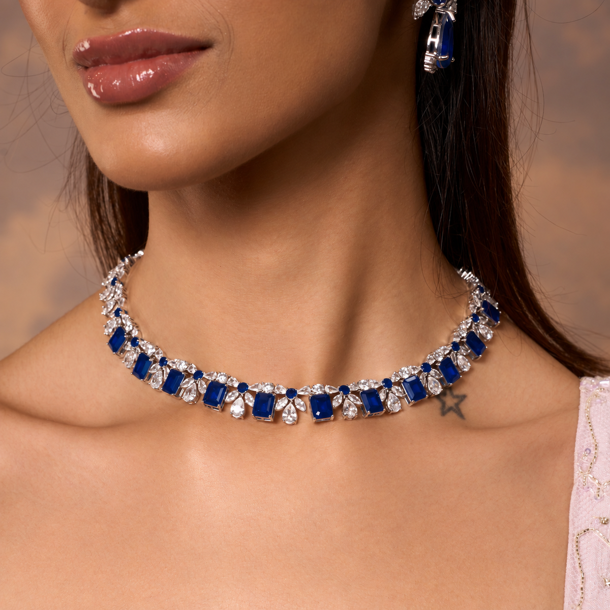 Ersan Necklace Set Mozaati