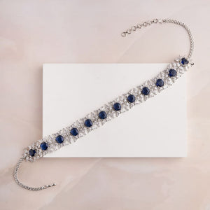 Aadhya Necklace - Blue