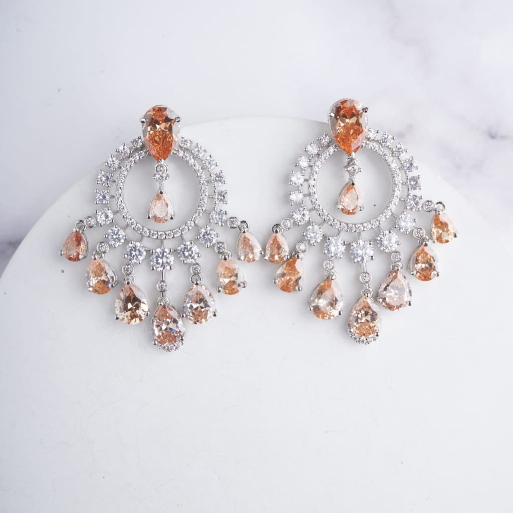 Aashna Earrings - Yellow
