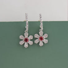 Load image into Gallery viewer, Anemone Earrings - Red
